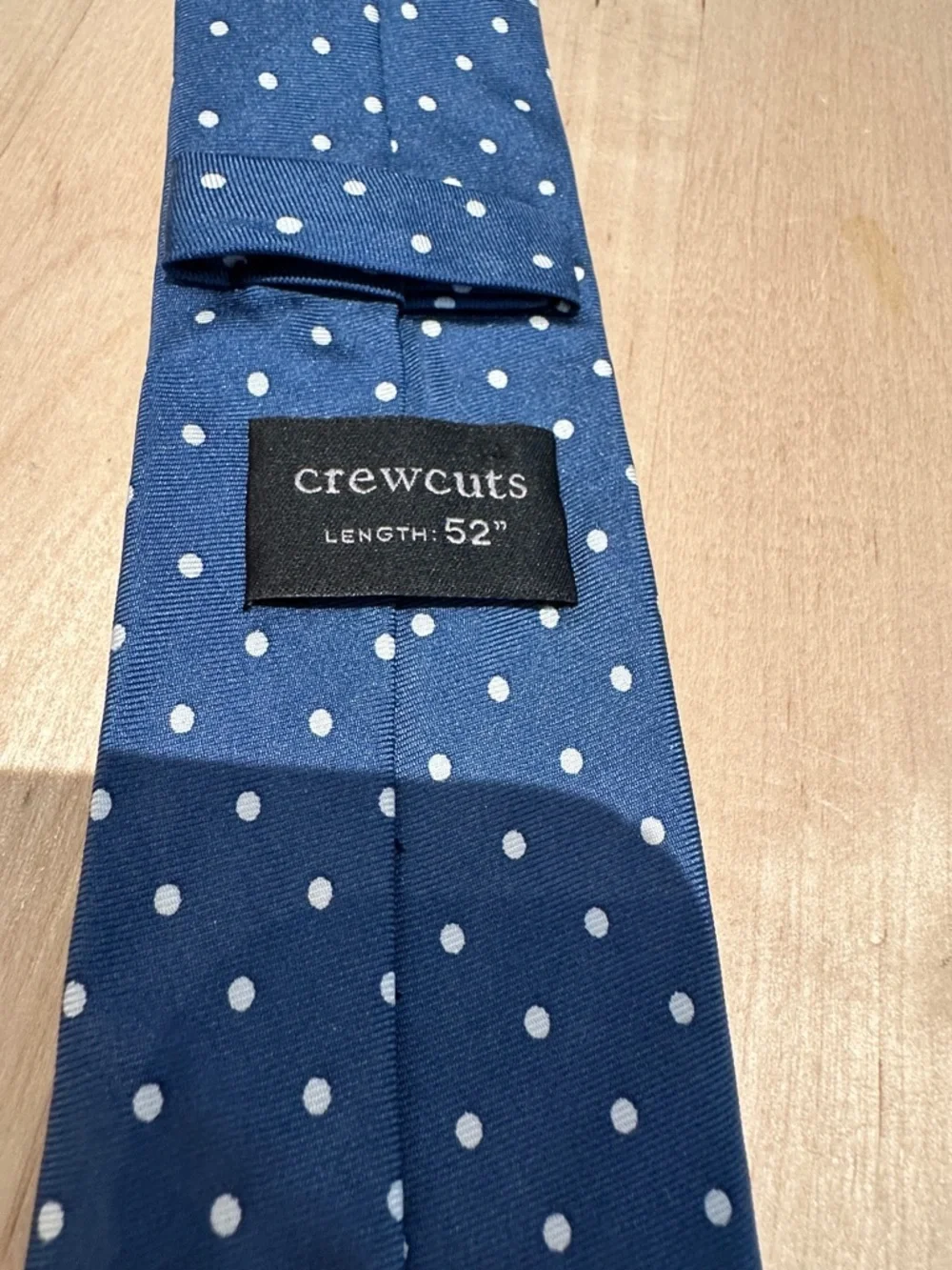 Crewcuts Blue Polka Dot Slim Tie